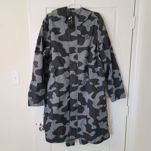 Nike Sportswear Parka Smoke Grey/Black Camo Size M